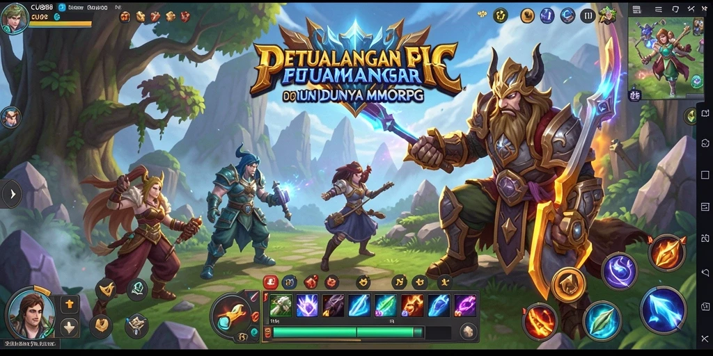 Cu888 menampilkan gameplay MMORPG yang mendebarkan dan penuh aksi.