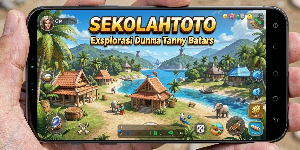 Menampilkan gameplay seru dalam eksplorasi dunia luas SEKOLAHTOTO.
